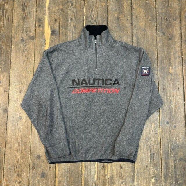 Nautica Men's Jumper - Grey - XL on Productcaster.