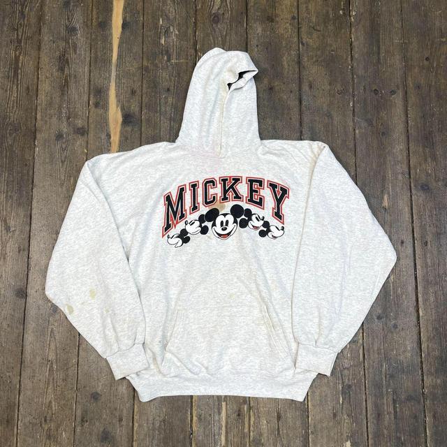 Disney Men's Hoodie - White - XL on Productcaster.