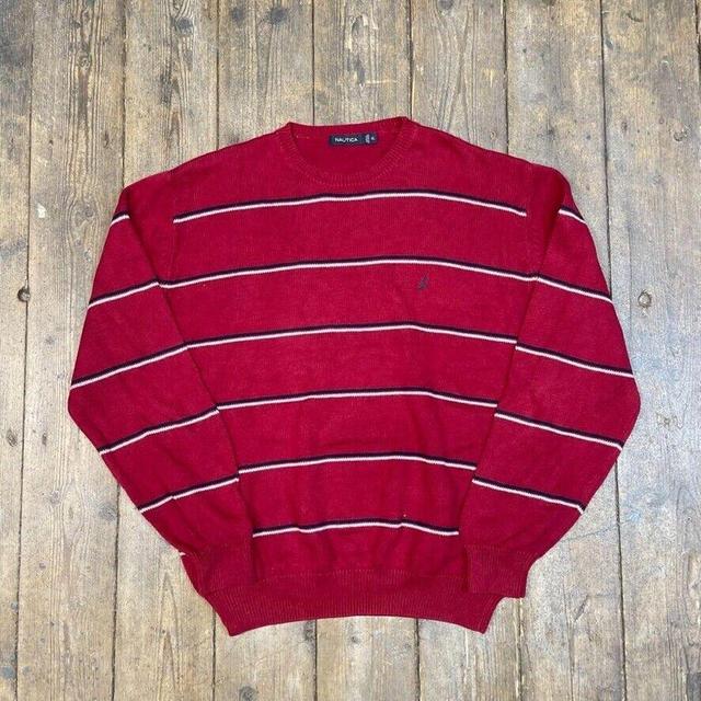 Nautica Men's Jumper - Red - XL on Productcaster.