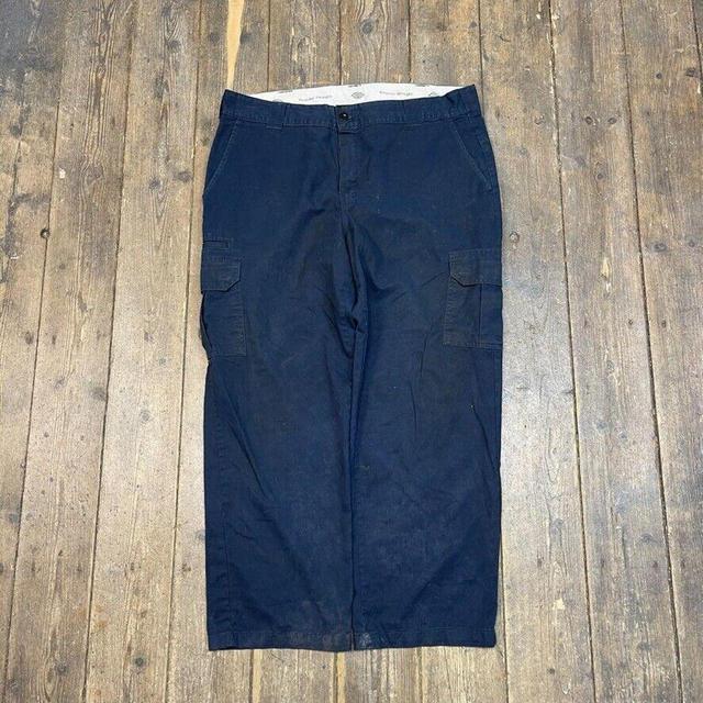 Dickies Men's Trousers - Blue - 38" on Productcaster.