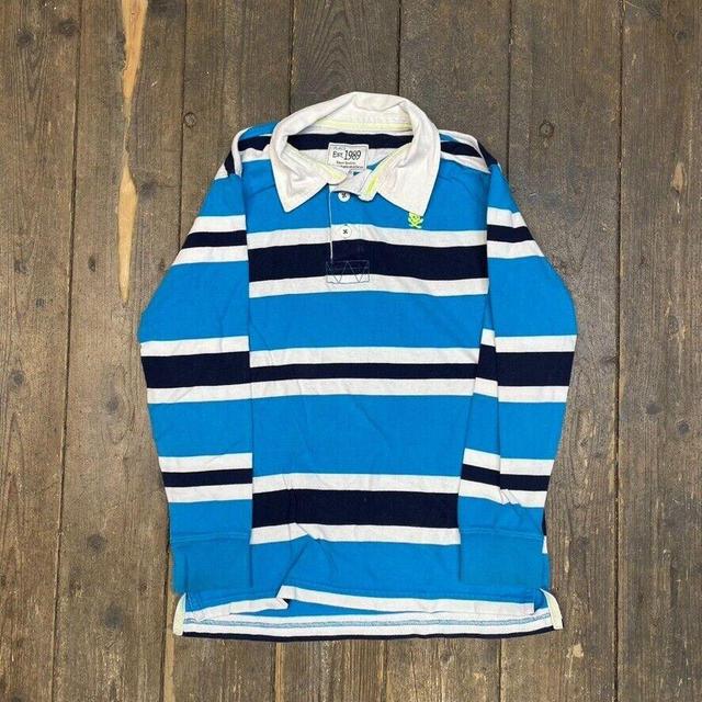 Vintage Men's Polo shirt - Blue - XL on Productcaster.