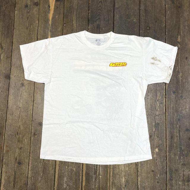 Vintage Men's T-shirt - White - XL on Productcaster.