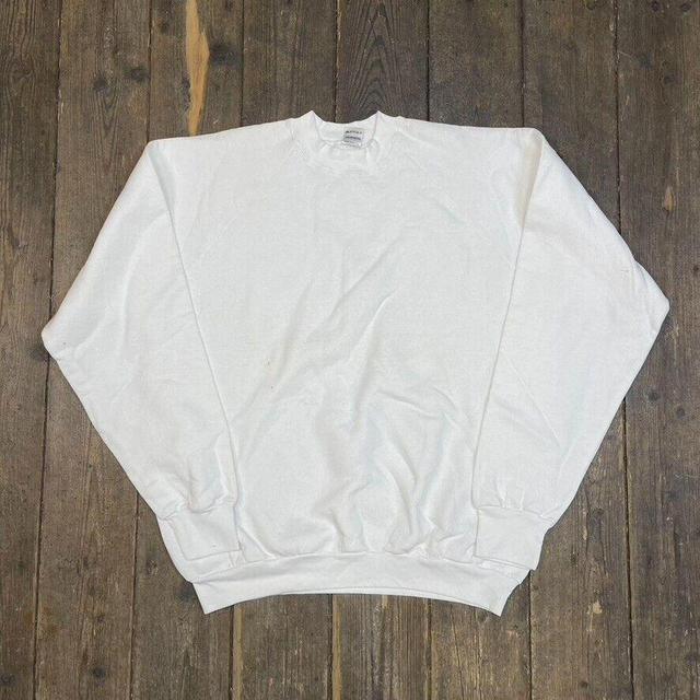 Fruit of the Loom Men's Sweatshirt - White - XXL on Productcaster.