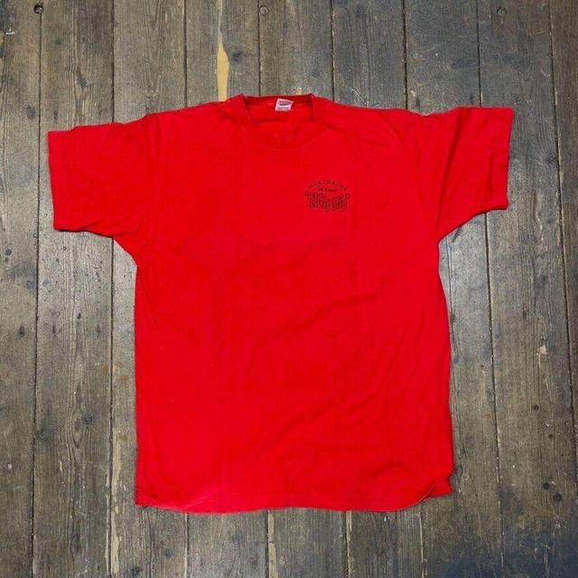 Fruit of the Loom Men's T-shirt - Red - XL on Productcaster.