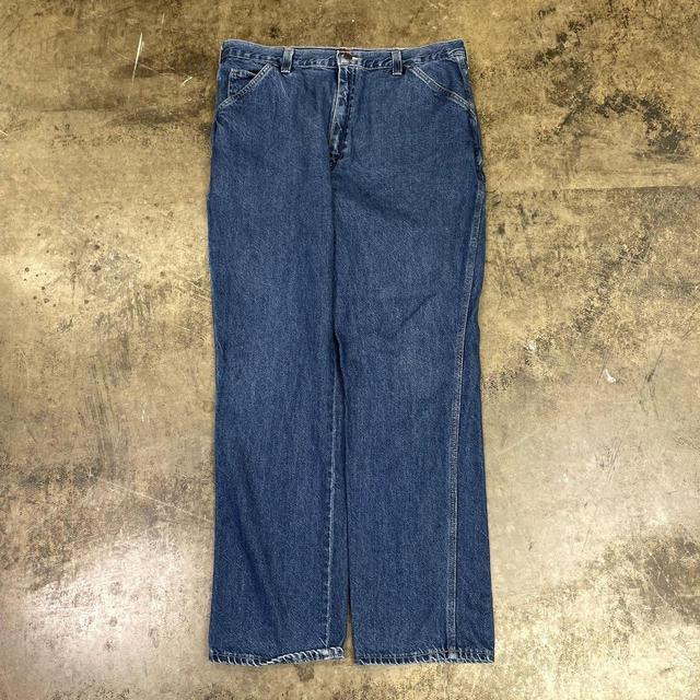 Vintage Men's Jeans - Blue - 38" on Productcaster.