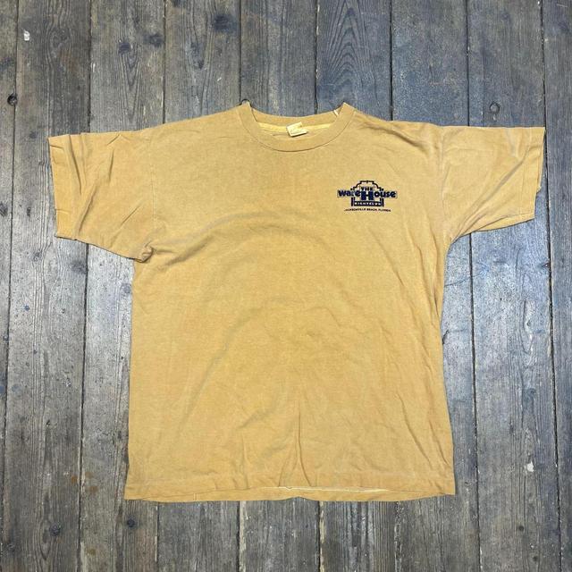 Vintage Women's T-shirt - Yellow - XL on Productcaster.