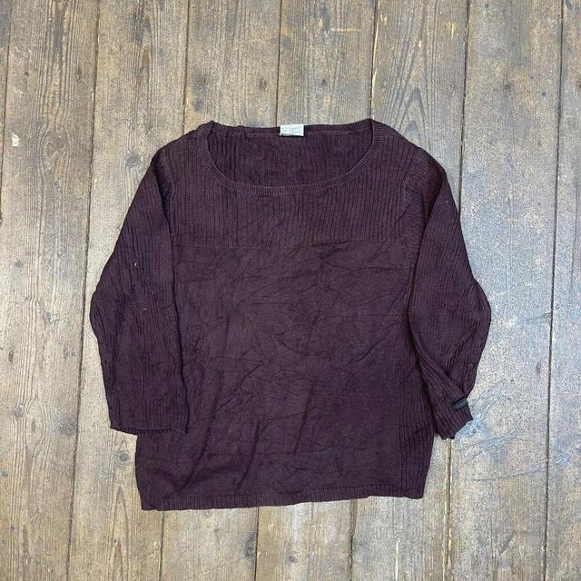 Vintage Women's Jumper - Brown - L on Productcaster.