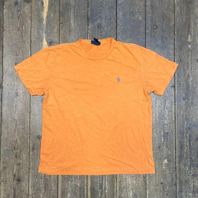 Polo Ralph Lauren Men's T-shirt - Orange - M on Productcaster.