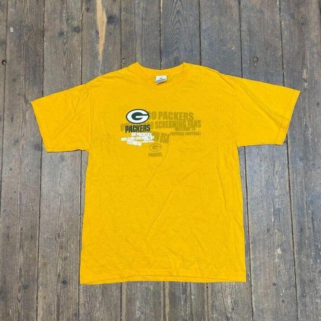 NFL Men's T-shirt - Yellow - L on Productcaster.