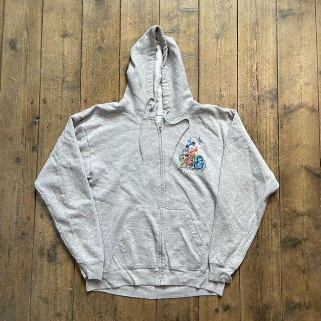 Disney Men's Hoodie - Grey - M on Productcaster.