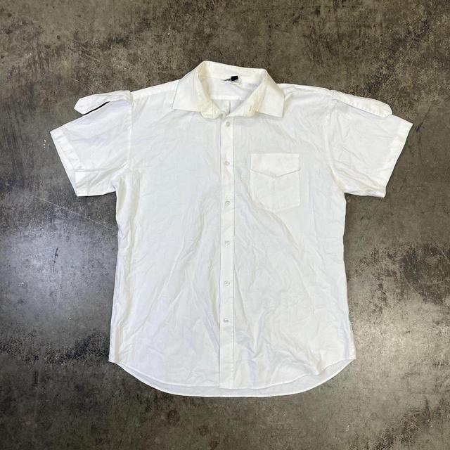 Vintage Men's Shirt - White - L on Productcaster.