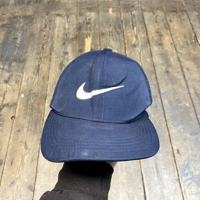 Nike Men's Hat - Blue on Productcaster.