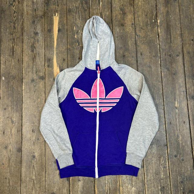 Adidas Kids' Hoodie - Purple on Productcaster.