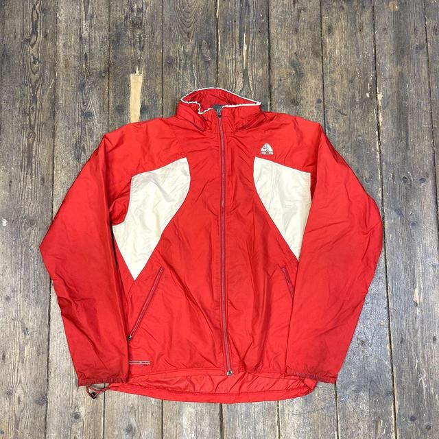 Nike Men's Jacket - Red - L on Productcaster.