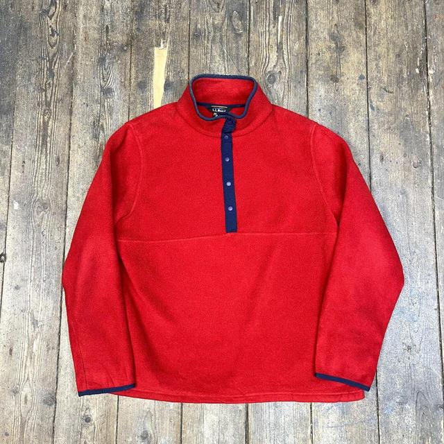 Vintage Men's Jumper - Red - L on Productcaster.