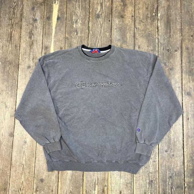 Champion Men's Sweatshirt - Grey - XL on Productcaster.