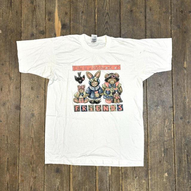 Fruit of the Loom Men's T-shirt - White - L on Productcaster.