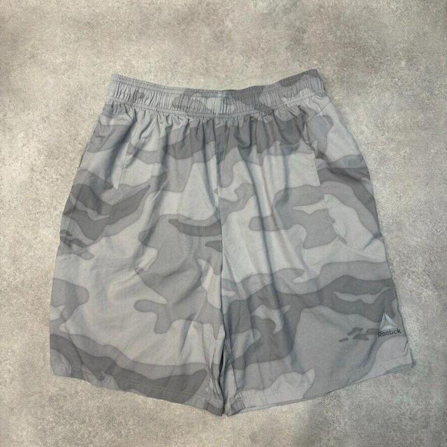 Reebok Men's Shorts - Grey - XL on Productcaster.