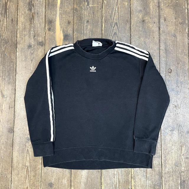 Adidas Men's Sweatshirt - Black - XS on Productcaster.