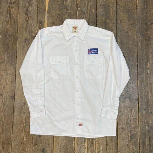 Dickies Men's Shirt - Blue - M on Productcaster.