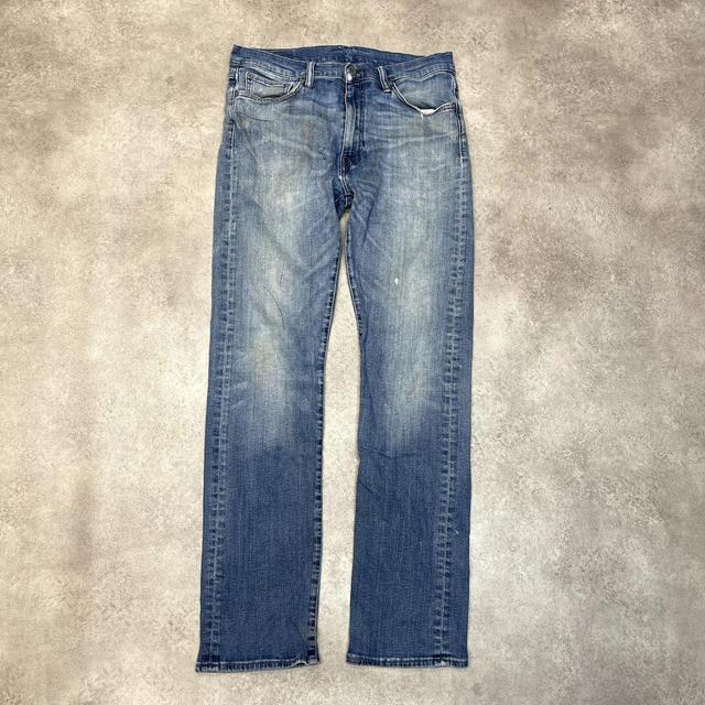 Levi's Men's Straight leg Jeans - Blue - 32" on Productcaster.