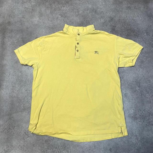 Burberry Women's Polo shirt - Yellow - XL on Productcaster.