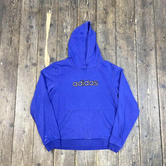 Adidas Women's Hoodie - Purple - L on Productcaster.