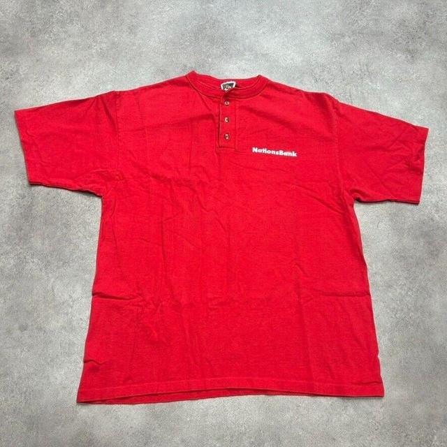 The Unbranded Brand Men's T-shirt - Red - L on Productcaster.