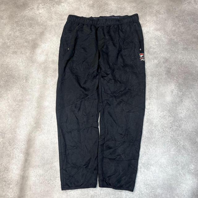 Fila Men's Sweatpants - Black - L on Productcaster.