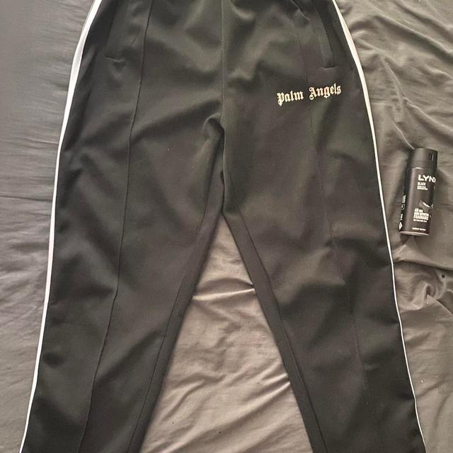 Palm Angels Men's Sweatpants - Black - M on Productcaster.