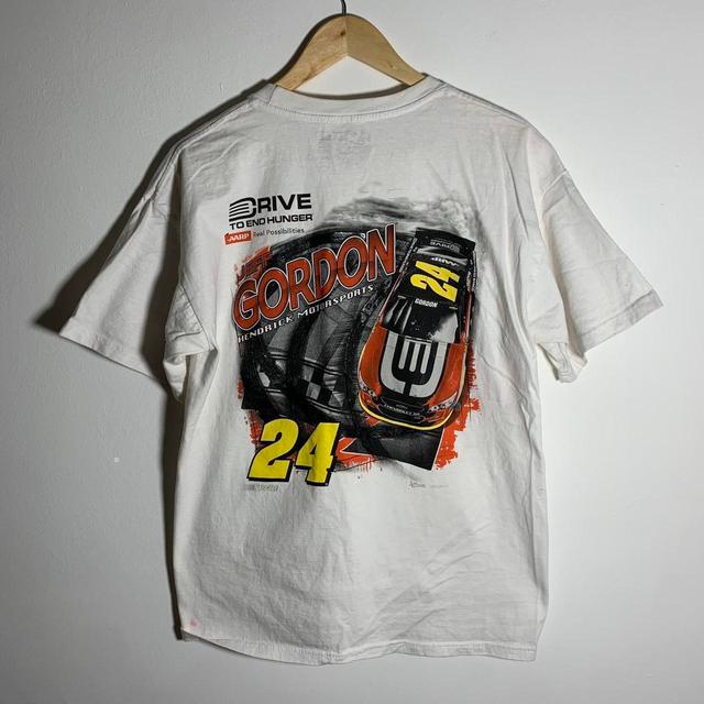 Men's T-shirt - White - L on Productcaster.