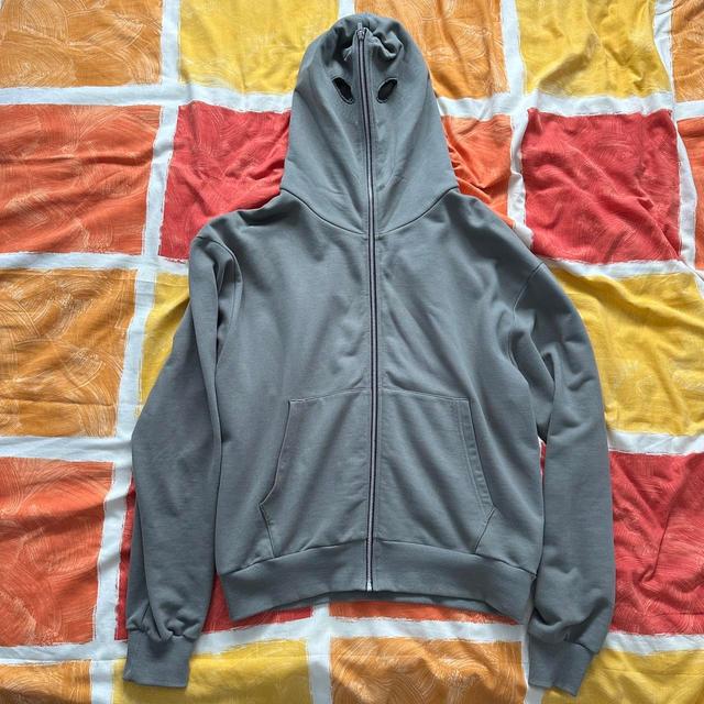 Custom Men's Hoodie - Grey - M on Productcaster.