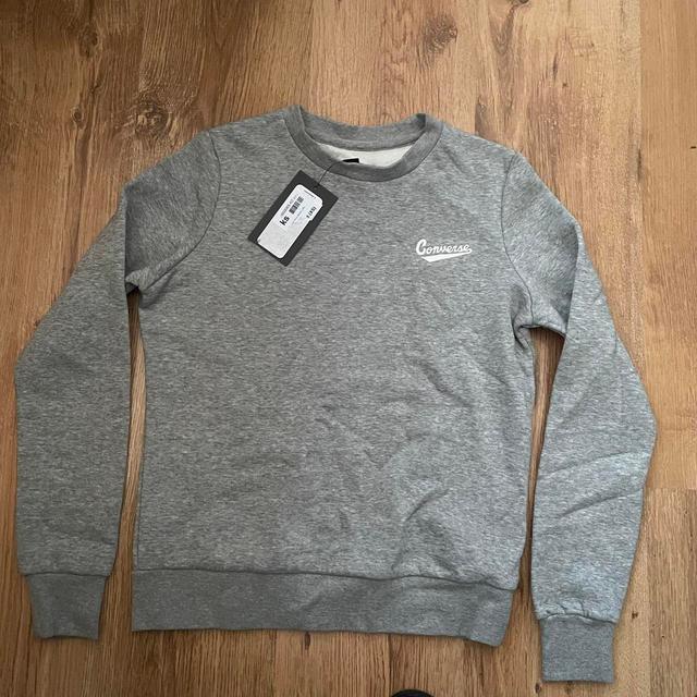 Converse Women's Sweatshirt - Grey - XS on Productcaster.