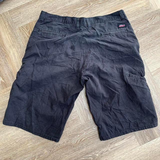 Dickies Men's Shorts - Black/Grey - 36" on Productcaster.