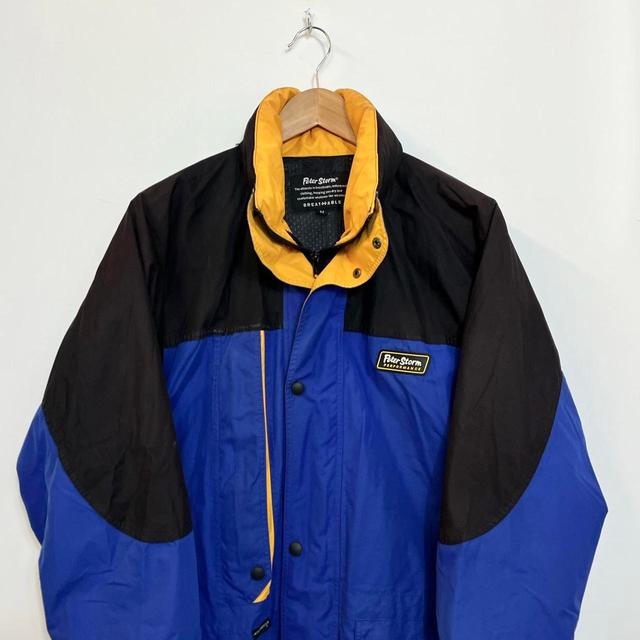 Peter Storm Men's Windbreaker Jacket - Yellow - S on Productcaster.