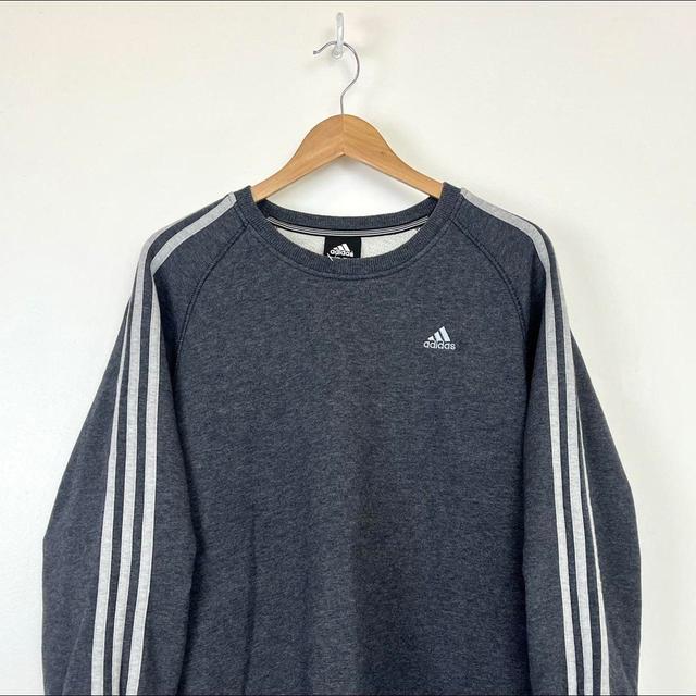 Adidas Men's Sweatshirt - Grey - M on Productcaster.