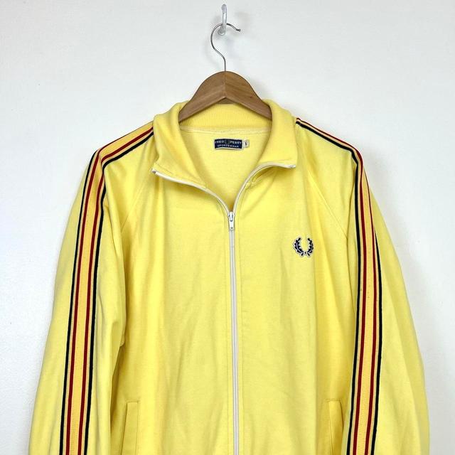 Fred Perry Men's Jacket - Yellow - L on Productcaster.