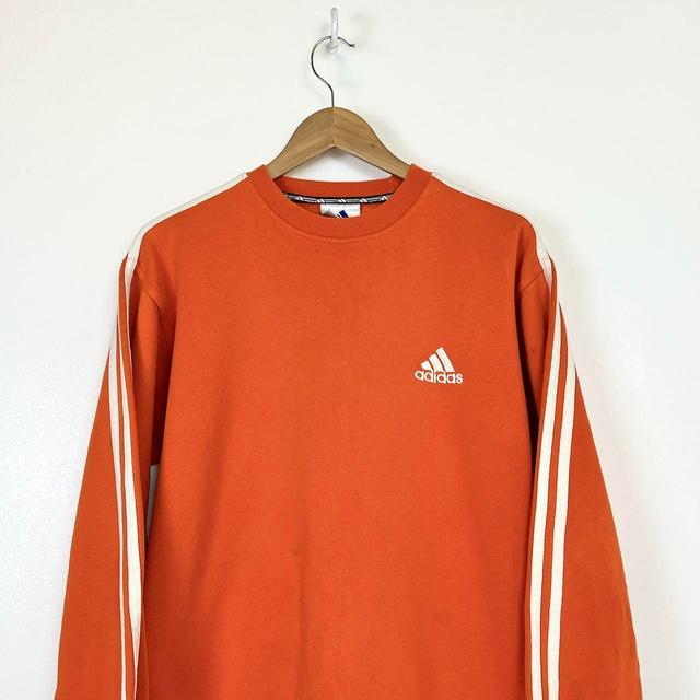 Adidas Men's Sweatshirt - Orange - S on Productcaster.