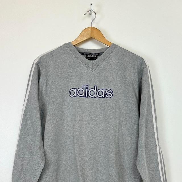 Adidas Men's Sweatshirt - Grey - S on Productcaster.