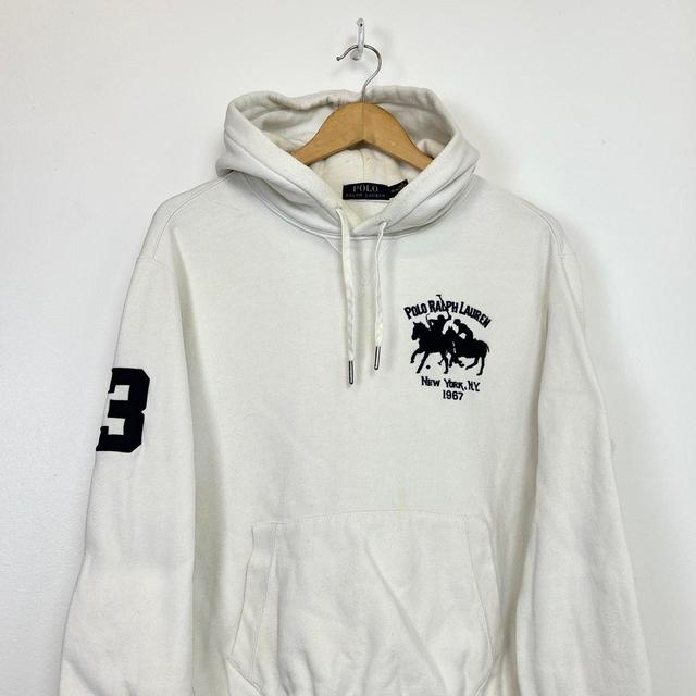 Ralph Lauren Men's Hoodie - White - M on Productcaster.