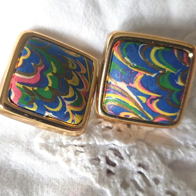 Vintage Women's Earrings - Multi on Productcaster.