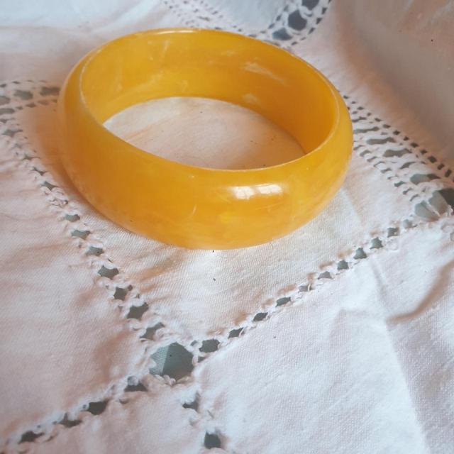 Preloved Women's Bracelet - Yellow on Productcaster.