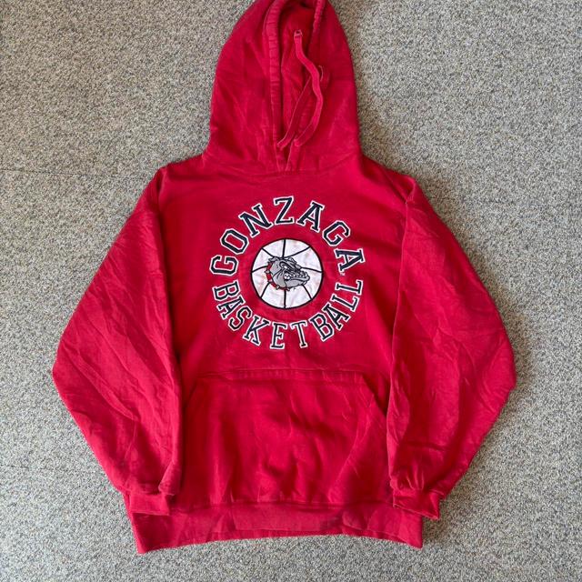 Men's Hoodie - Red - M on Productcaster.