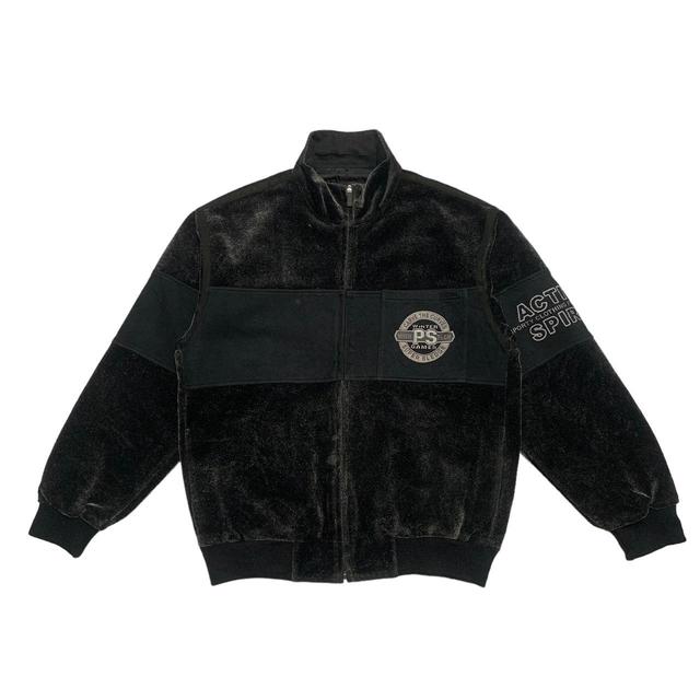 Vintage Men's Lightweight Jacket - Black - L on Productcaster.