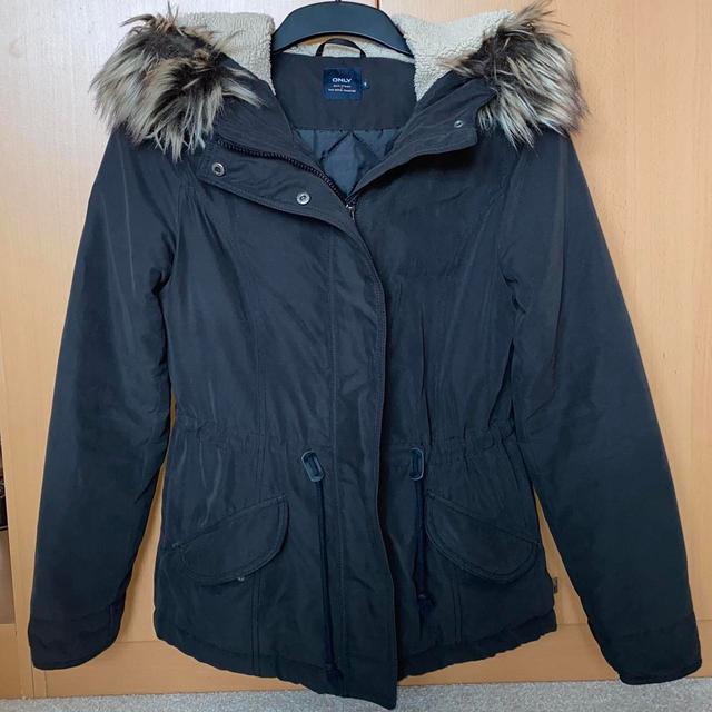 ONLY Women's Parka - Black - S on Productcaster.