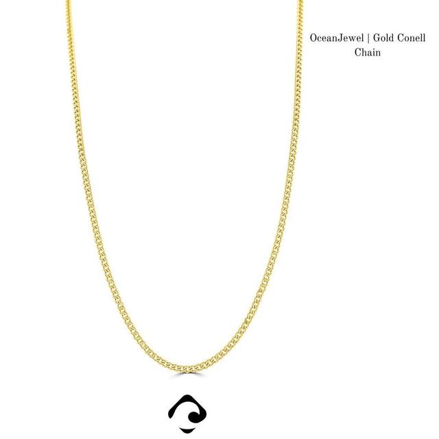 Men's Necklace - Gold on Productcaster.