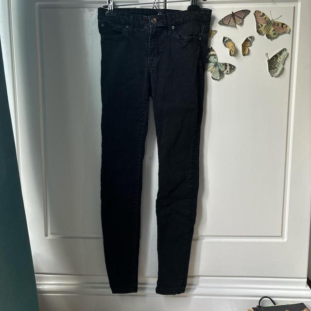 Gap Women's Jeans - Black - UK 8 on Productcaster.