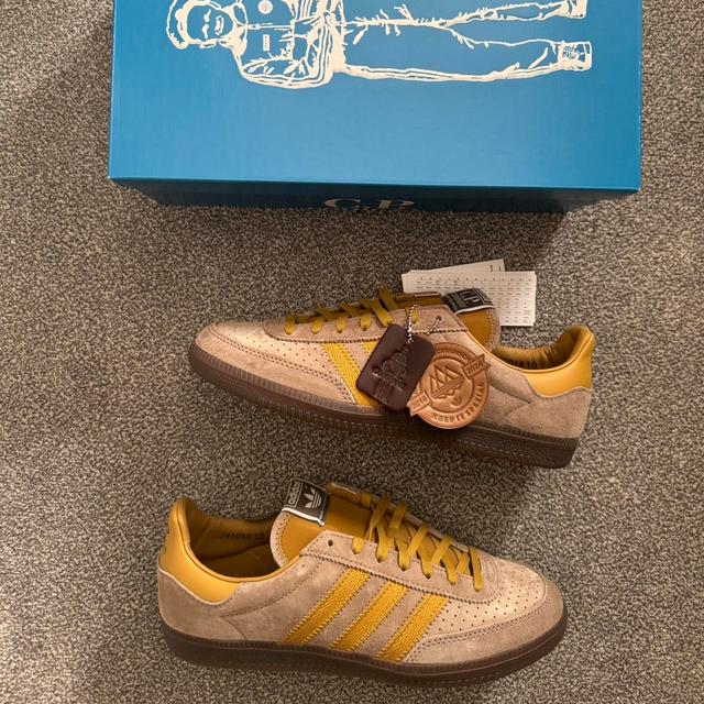 Adidas Men's Trainers - Tan/Brown - UK 7.5 on Productcaster.