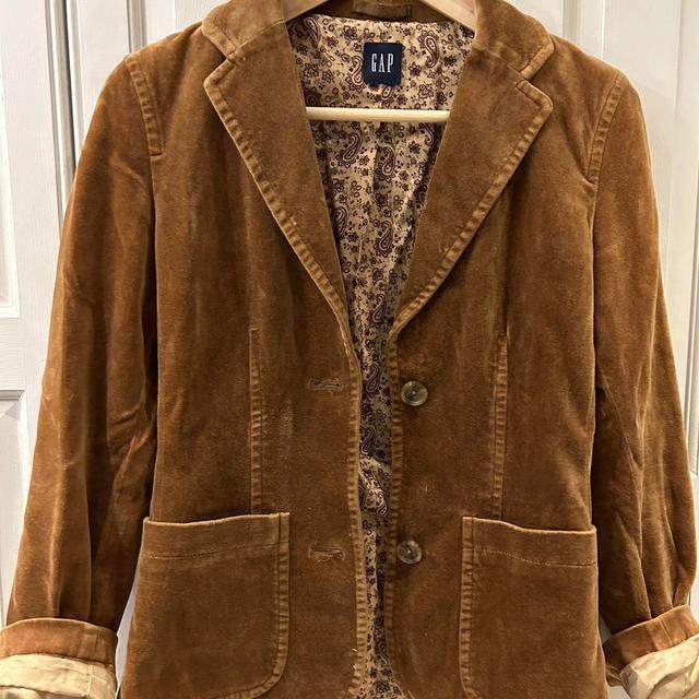 Gap Women's Blazer Jacket - Brown/Tan - XS on Productcaster.