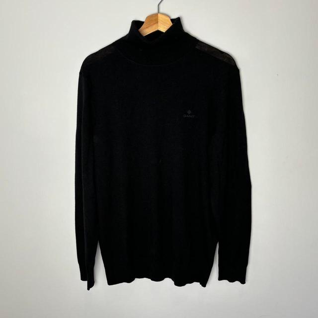 GANT Men's Jumper - Black - L on Productcaster.